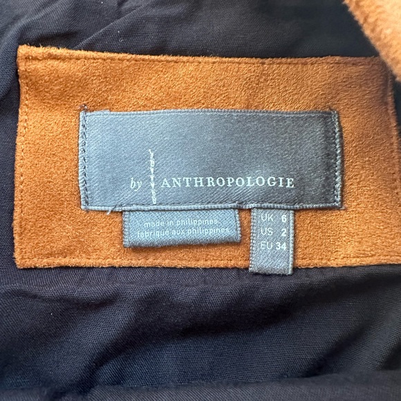 Striped Black and Brown Button-Up Skirt - Picture 5 of 8